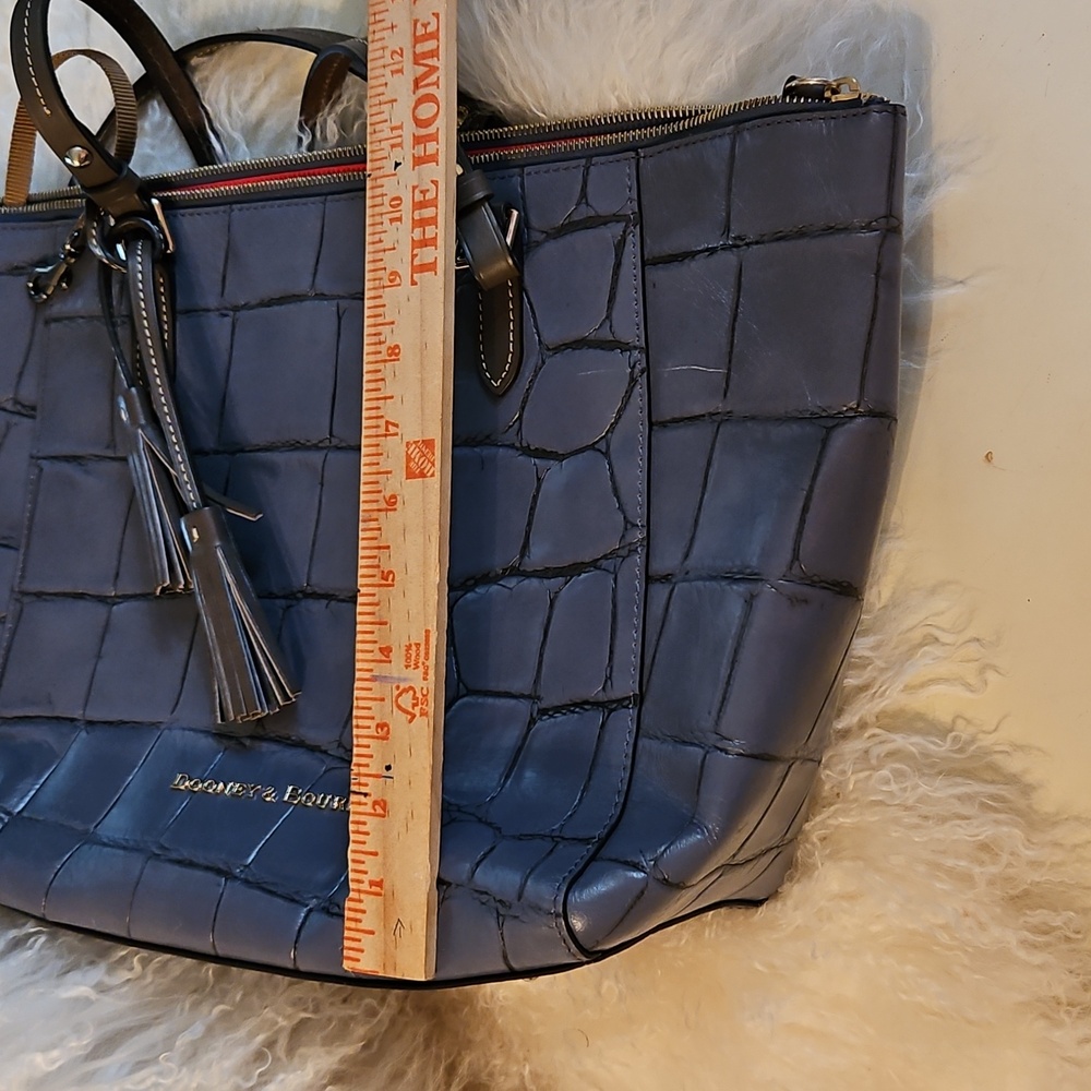 Dooney & Bourke Croc Embossed Tote - Picture 11 of 12
